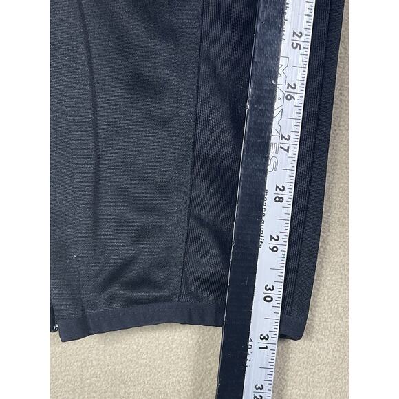 Joma‎ Jogger Track Pants Mens L Elastic Waist Pockets Ankle Zip Tapered Black - Picture 10 of 11
